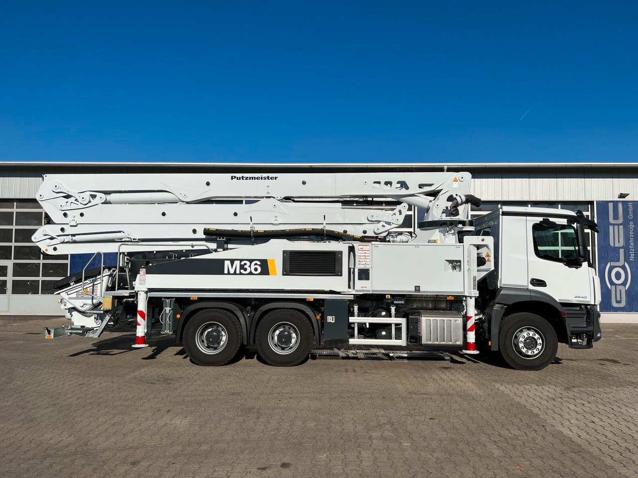 Mercedes-Benz AROCS 2640 6x4 E6 Betonpumpe Putzmeister 36-4 M - Betonpumpe: das Bild 3 Mercedes-Benz AROCS 2640 6x4 E6 Betonpumpe Putzmeister 36-4 M - Betonpumpe: das Bild 3