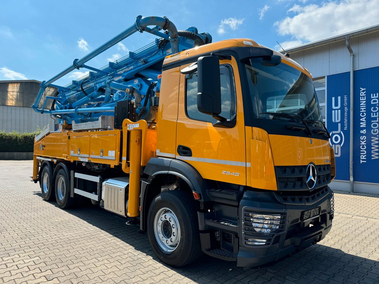 Mercedes-Benz AROCS 2646 6x4 Euro 6 Betonpumpe Schwing S 38 SX - Betonpumpe: das Bild 1 Mercedes-Benz AROCS 2646 6x4 Euro 6 Betonpumpe Schwing S 38 SX - Betonpumpe: das Bild 1