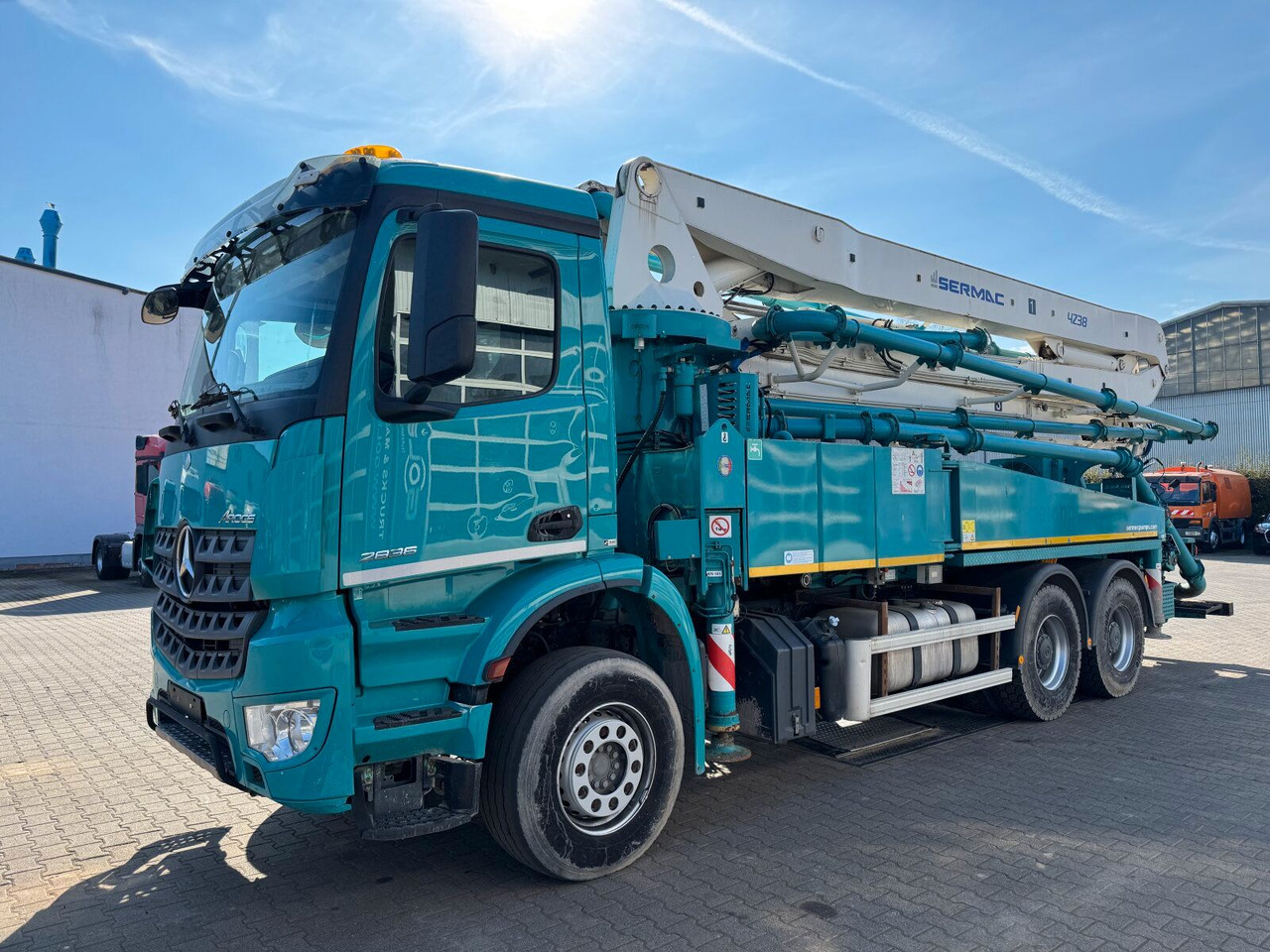 Mercedes-Benz AROCS 2836 6x4 Euro 6 Betonpumpe SERMAC 4Z38 - Betonpumpe: das Bild 2 Mercedes-Benz AROCS 2836 6x4 Euro 6 Betonpumpe SERMAC 4Z38 - Betonpumpe: das Bild 2