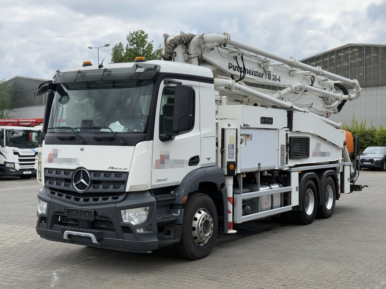 Mercedes-Benz AROCS 2840 6x4 Betonp. Putzmeister BSF36-4.16HLS - Betonpumpe: das Bild 2 Mercedes-Benz AROCS 2840 6x4 Betonp. Putzmeister BSF36-4.16HLS - Betonpumpe: das Bild 2