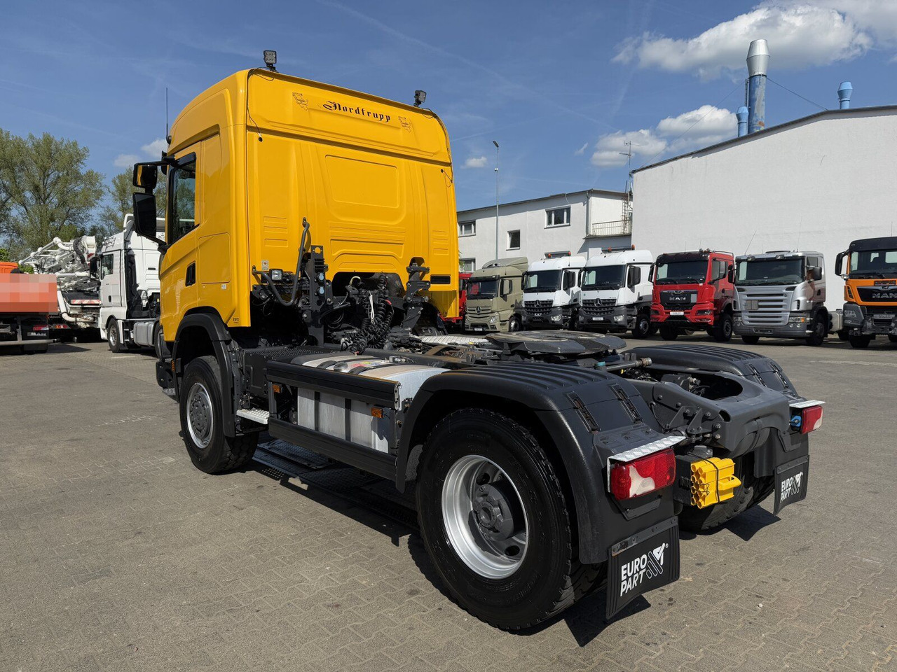 Scania G450 XT 4x4 Euro 6 SZM Kipphydraulik Blatt/ Luft - Sattelzugmaschine: das Bild 5 Scania G450 XT 4x4 Euro 6 SZM Kipphydraulik Blatt/ Luft - Sattelzugmaschine: das Bild 5