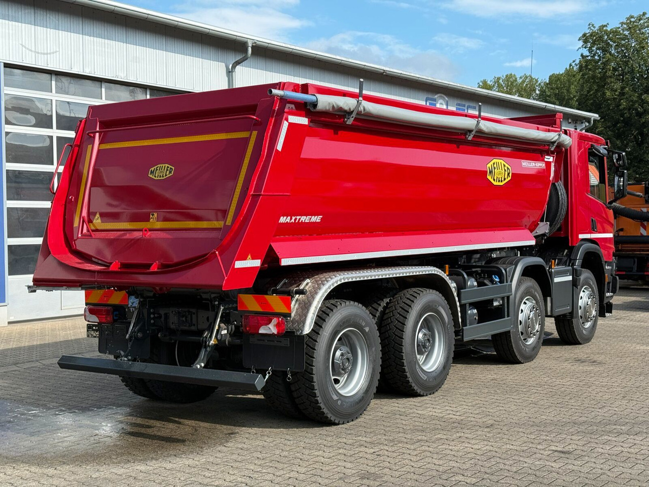 Scania P 420 8x4 Kipper Meiller Euro 6 - Absetzkipper: das Bild 5 Scania P 420 8x4 Kipper Meiller Euro 6 - Absetzkipper: das Bild 5