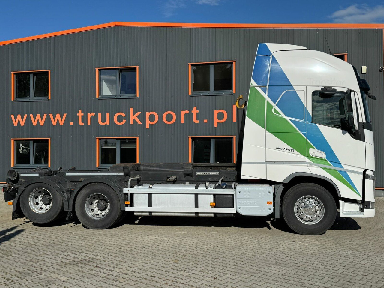 Volvo FH 540 6x2 Abrollkipper MEILLER RK 26.67 - Abrollkipper: das Bild 4 Volvo FH 540 6x2 Abrollkipper MEILLER RK 26.67 - Abrollkipper: das Bild 4