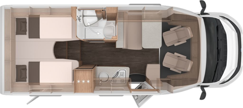 Knaus L!VE TI 650 MEG Platinum Selection Voll-LED -Fro - Teilintegriertes Wohnmobil: das Bild 2 Knaus L!VE TI 650 MEG Platinum Selection Voll-LED -Fro - Teilintegriertes Wohnmobil: das Bild 2