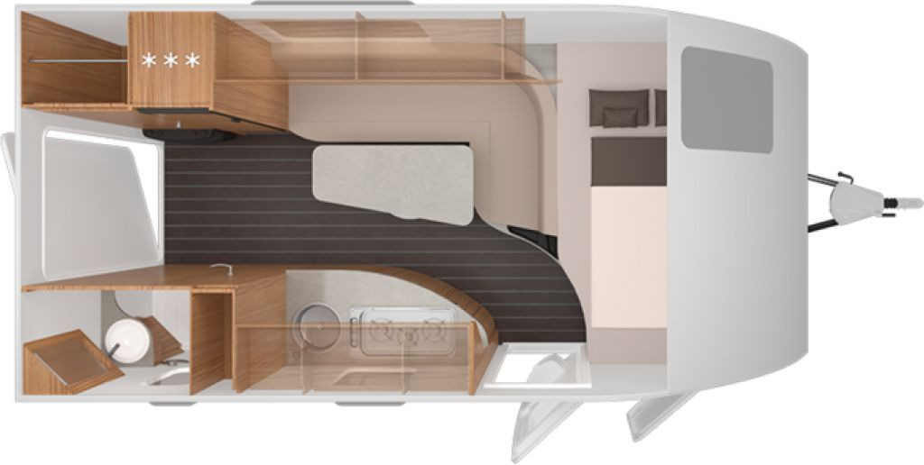 Knaus Sport&Fun 480 QL Black Selection Dachklima - Wohnwagen: das Bild 2 Knaus Sport&Fun 480 QL Black Selection Dachklima - Wohnwagen: das Bild 2