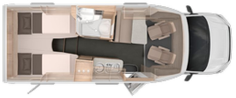 Knaus Van TI Plus 650 MEG Platinum Selection Allrad An - Teilintegriertes Wohnmobil: das Bild 2 Knaus Van TI Plus 650 MEG Platinum Selection Allrad An - Teilintegriertes Wohnmobil: das Bild 2