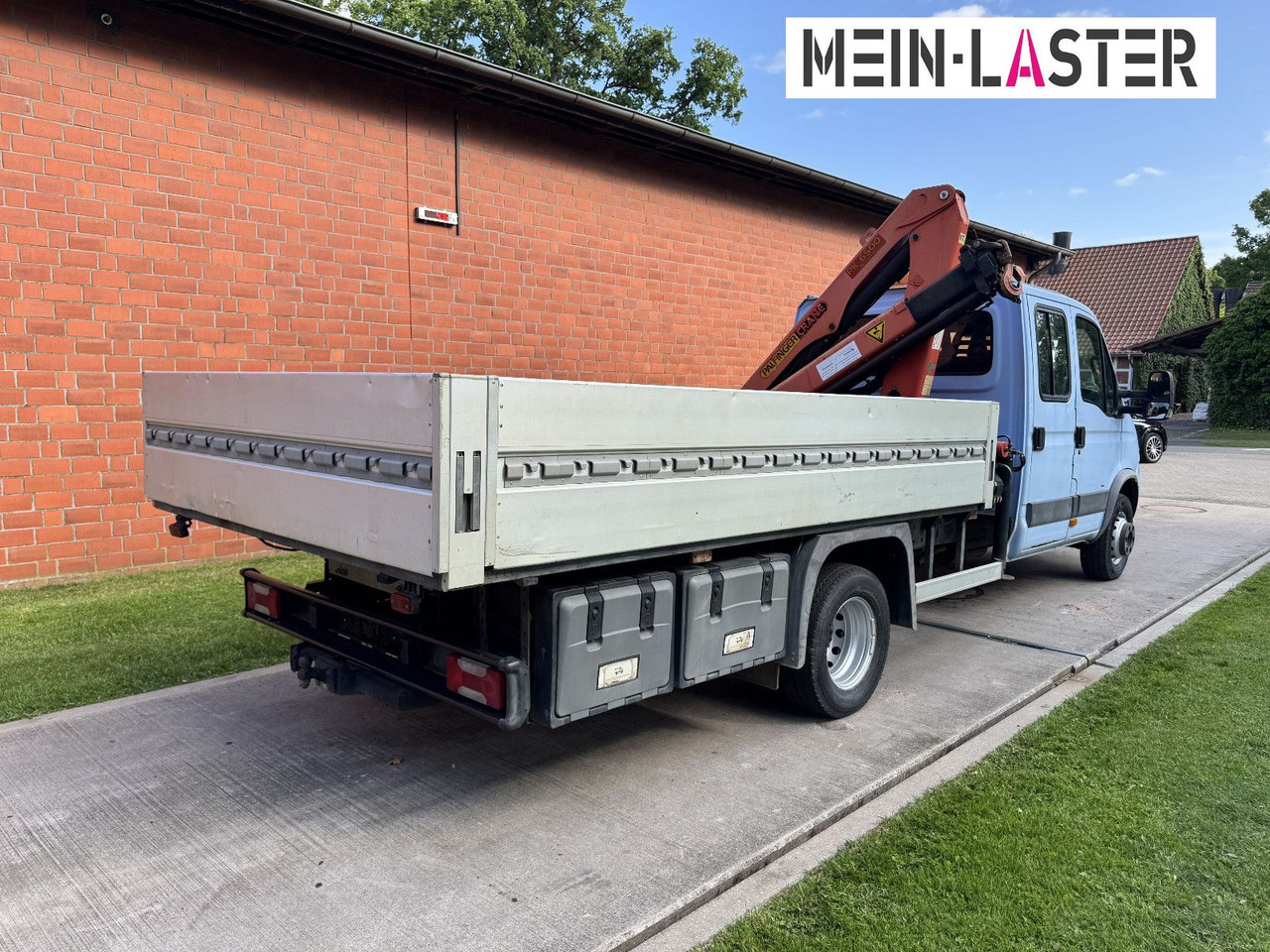 Iveco 65C180 3.0d Palfinger PK 6500 7 Sitzer NL 2300kg - Pritsche Transporter, Transporter mit Doppelkabine: das Bild 5 Iveco 65C180 3.0d Palfinger PK 6500 7 Sitzer NL 2300kg - Pritsche Transporter, Transporter mit Doppelkabine: das Bild 5