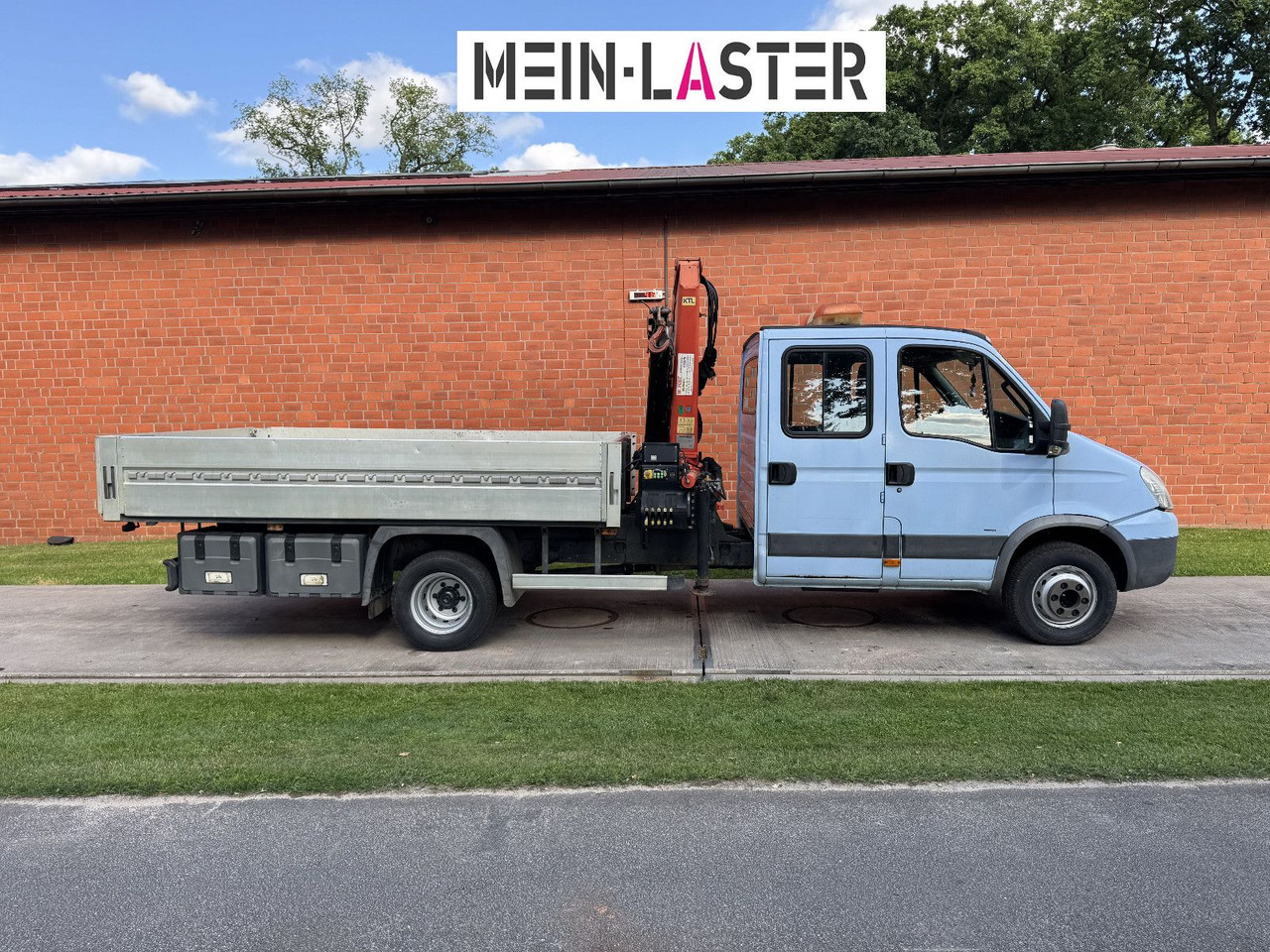 Iveco 65C180 3.0d Palfinger PK 6500 7 Sitzer NL 2300kg - Pritsche Transporter, Transporter mit Doppelkabine: das Bild 4 Iveco 65C180 3.0d Palfinger PK 6500 7 Sitzer NL 2300kg - Pritsche Transporter, Transporter mit Doppelkabine: das Bild 4