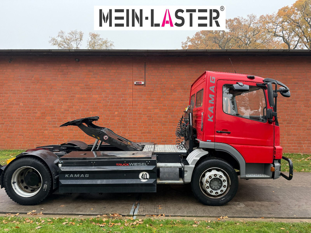 Mercedes-Benz Kamag Wiesel Terberg Rangier SZM 40 km/h - Sattelzugmaschine: das Bild 2 Mercedes-Benz Kamag Wiesel Terberg Rangier SZM 40 km/h - Sattelzugmaschine: das Bild 2