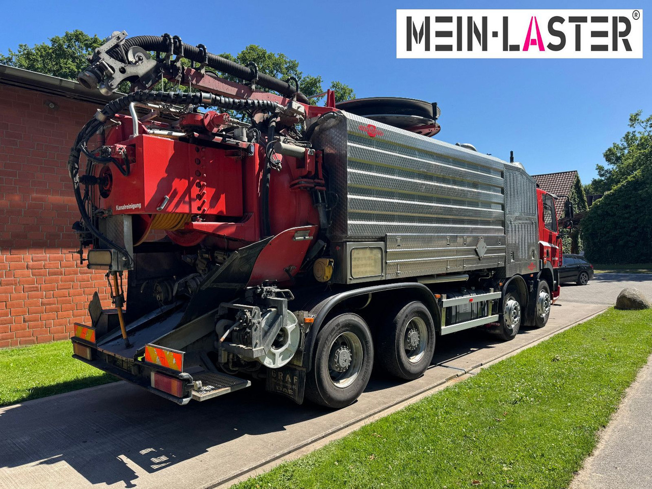 Scania G 450 8x4 Kaiser Twister Komfort V2A Funk - Saug-/ Spülfahrzeug: das Bild 4 Scania G 450 8x4 Kaiser Twister Komfort V2A Funk - Saug-/ Spülfahrzeug: das Bild 4