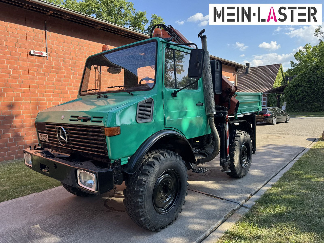 Unimog U 1200 Atlas 75.2 Kran 14 m Funk FB *1. Hand - Autokran: das Bild 3 Unimog U 1200 Atlas 75.2 Kran 14 m Funk FB *1. Hand - Autokran: das Bild 3