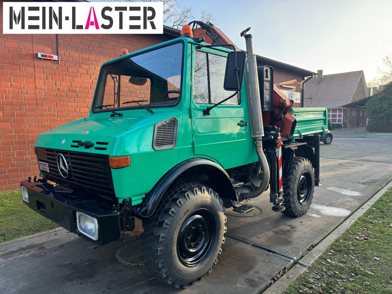Unimog U 1200 Atlas 75.2 Kran 14 m Funk FB *1. Hand - Autokran: das Bild 3 Unimog U 1200 Atlas 75.2 Kran 14 m Funk FB *1. Hand - Autokran: das Bild 3