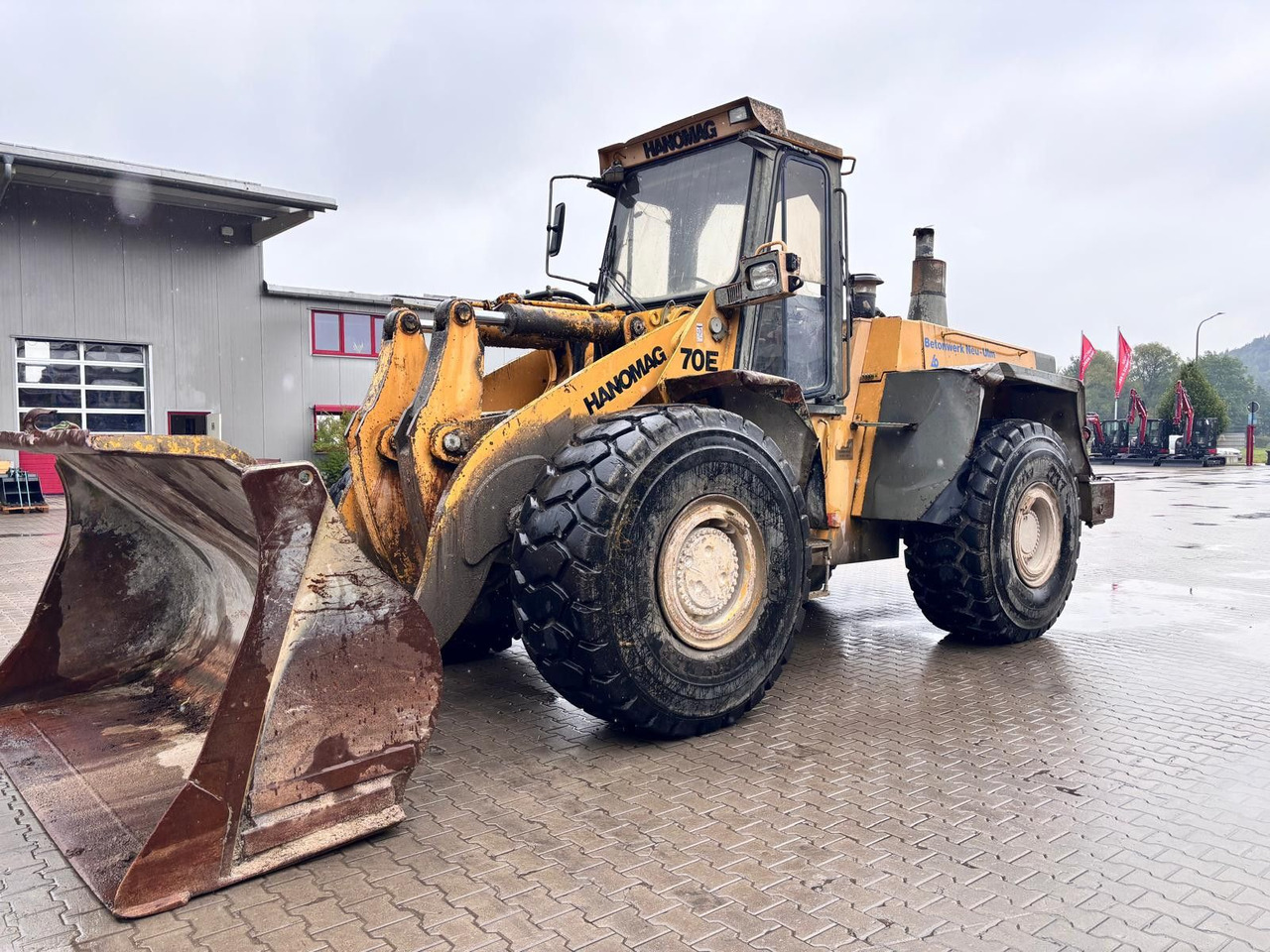 Hanomag 70E - Radlader: das Bild 1 Hanomag 70E - Radlader: das Bild 1