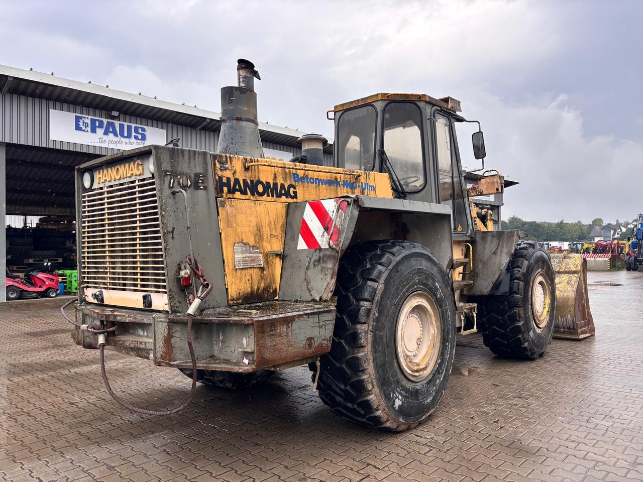 Hanomag 70E - Radlader: das Bild 4 Hanomag 70E - Radlader: das Bild 4
