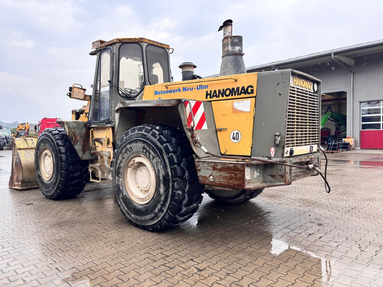 Hanomag 70E - Radlader: das Bild 3 Hanomag 70E - Radlader: das Bild 3