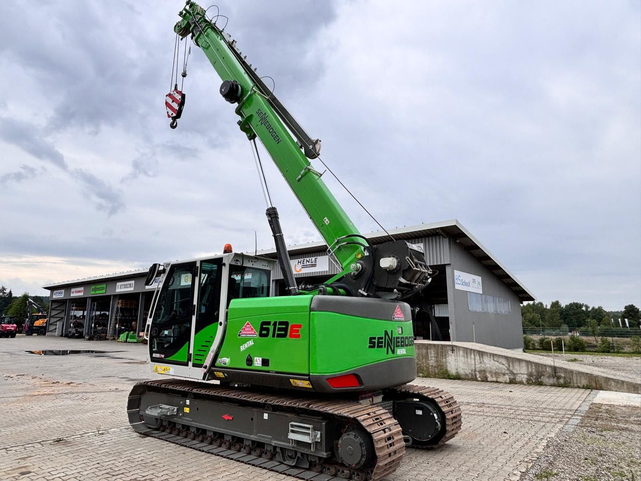 Sennebogen 613 E Raupe - Turmkran: das Bild 3 Sennebogen 613 E Raupe - Turmkran: das Bild 3