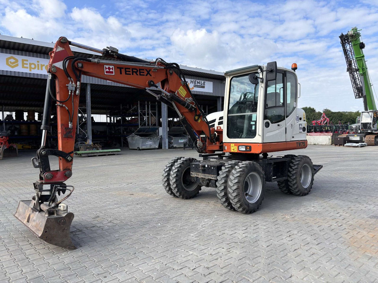Terex TW 75 - Mobilbagger: das Bild 1 Terex TW 75 - Mobilbagger: das Bild 1