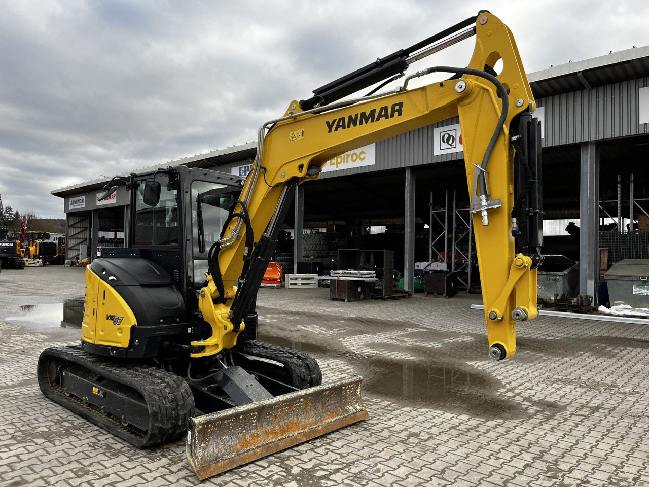 Yanmar VIO 57-6B - Minibagger: das Bild 2 Yanmar VIO 57-6B - Minibagger: das Bild 2