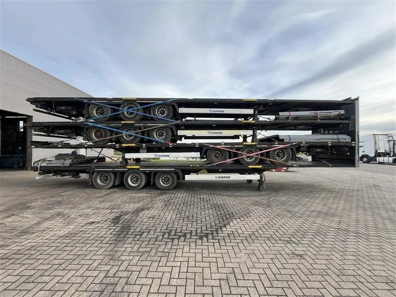 Krone 4x 2015 XL MEGA P400 HUCKEPACK FLAT STACK - Koffer Auflieger: das Bild 5 Krone 4x 2015 XL MEGA P400 HUCKEPACK FLAT STACK - Koffer Auflieger: das Bild 5