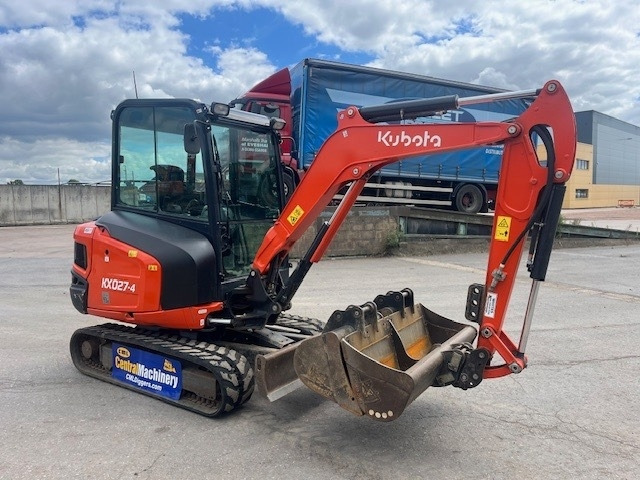 Kubota KX 027 - Minibagger: das Bild 2 Kubota KX 027 - Minibagger: das Bild 2