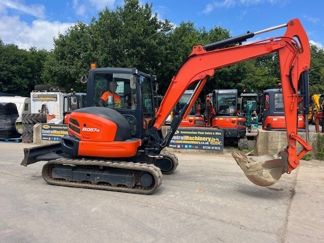 Kubota KX 057-4 - Minibagger: das Bild 2 Kubota KX 057-4 - Minibagger: das Bild 2