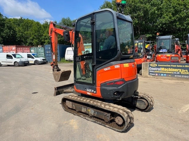 Minibagger Kubota U 27-4: das Bild 8