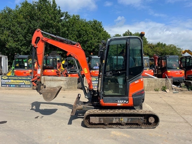 Minibagger Kubota U 27-4: das Bild 9