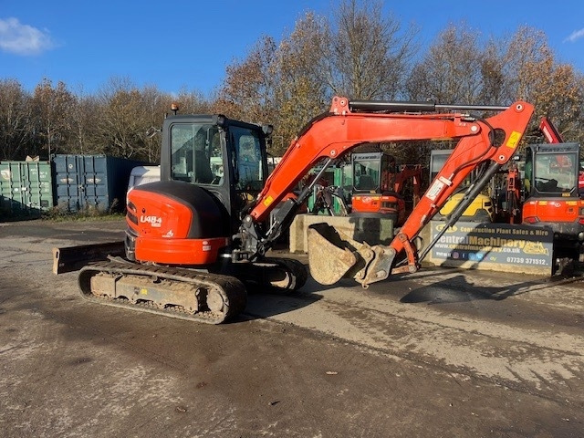 Kubota U 48-4 - Minibagger: das Bild 2 Kubota U 48-4 - Minibagger: das Bild 2