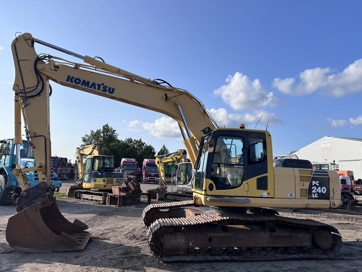 Kettenbagger KOMATSU PC 240 LC-8 Hammerlines Klima Top Zustand ! ! !: das Bild 1