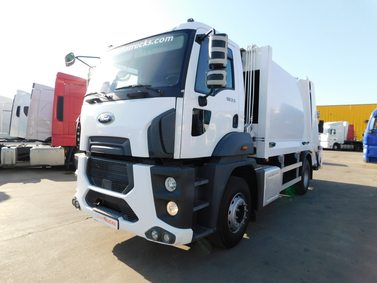 Ford 1833 4x2 dcab e6 9seso14409 - Müllwagen: das Bild 1 Ford 1833 4x2 dcab e6 9seso14409 - Müllwagen: das Bild 1