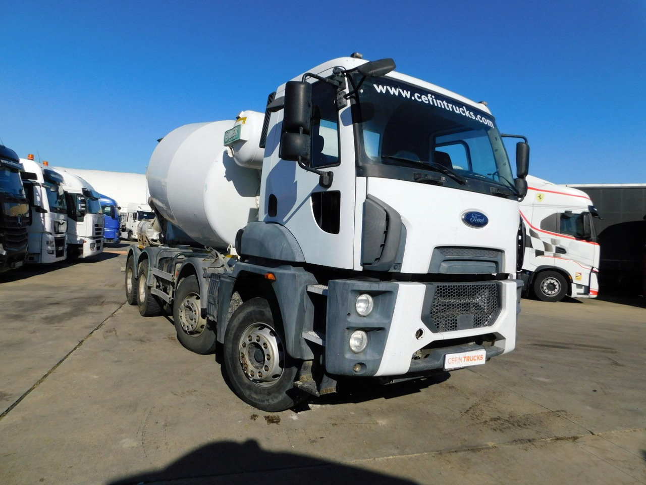 Ford 4142m 8x4 dcab e6 16s2230 - Fahrmischer: das Bild 2 Ford 4142m 8x4 dcab e6 16s2230 - Fahrmischer: das Bild 2