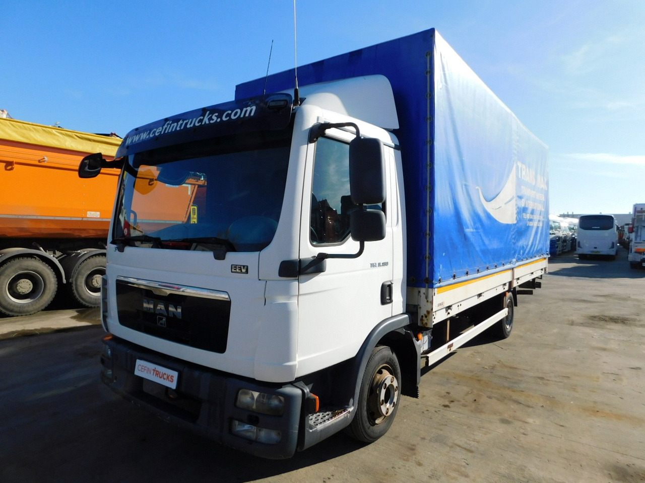 Man Tgl 8180 - Plane LKW: das Bild 1 Man Tgl 8180 - Plane LKW: das Bild 1