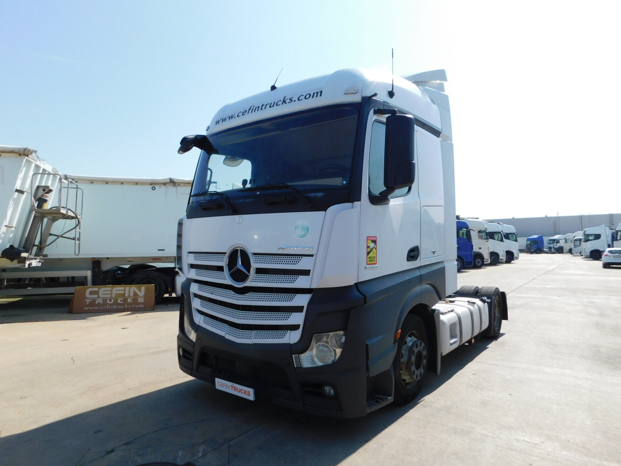 Mercedes Actros 1842 - Sattelzugmaschine: das Bild 1 Mercedes Actros 1842 - Sattelzugmaschine: das Bild 1