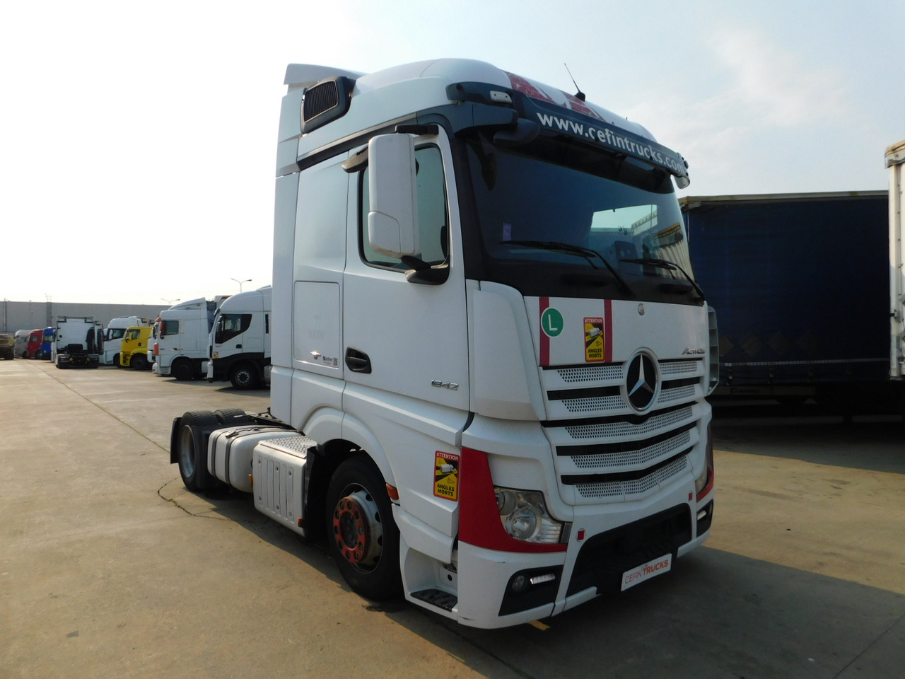 Mercedes Actros 1842 - Sattelzugmaschine: das Bild 2 Mercedes Actros 1842 - Sattelzugmaschine: das Bild 2