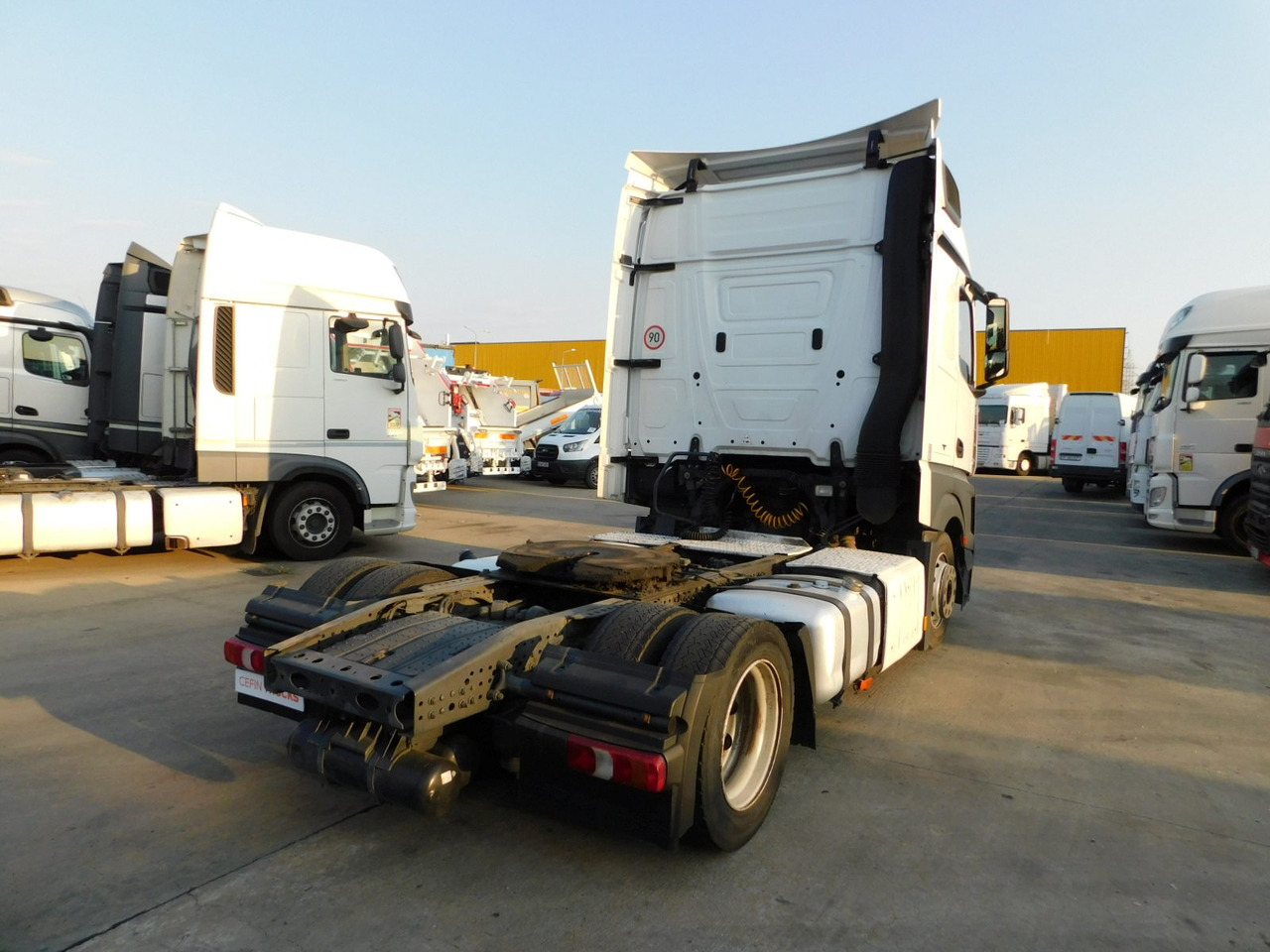 Mercedes Actros - Sattelzugmaschine: das Bild 3 Mercedes Actros - Sattelzugmaschine: das Bild 3