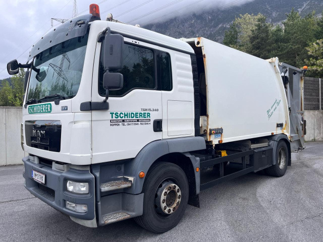 MAN TGM 15.340 4x2 BL Klima Luftfeder - Müllwagen: das Bild 1 MAN TGM 15.340 4x2 BL Klima Luftfeder - Müllwagen: das Bild 1