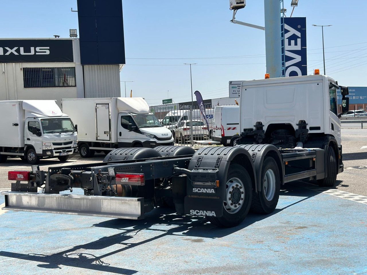 Scania P 410 - Sattelzugmaschine: das Bild 4 Scania P 410 - Sattelzugmaschine: das Bild 4