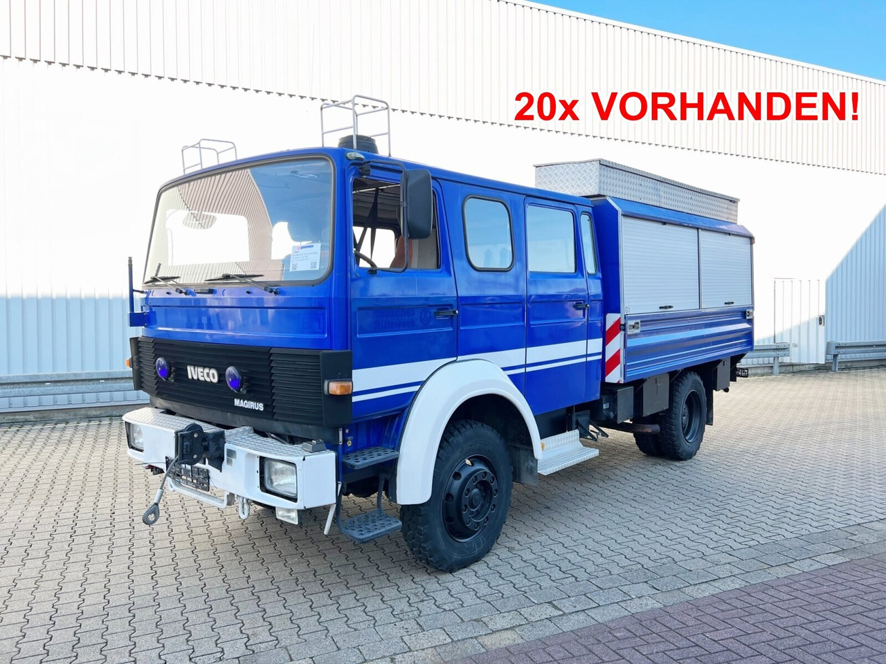 120-23 AW 4x4 Doka 120-23 AW 4x4 Doka, V8-Motor, Gerätewagen, Seilwinde - Pritsche LKW: das Bild 1 120-23 AW 4x4 Doka 120-23 AW 4x4 Doka, V8-Motor, Gerätewagen, Seilwinde - Pritsche LKW: das Bild 1