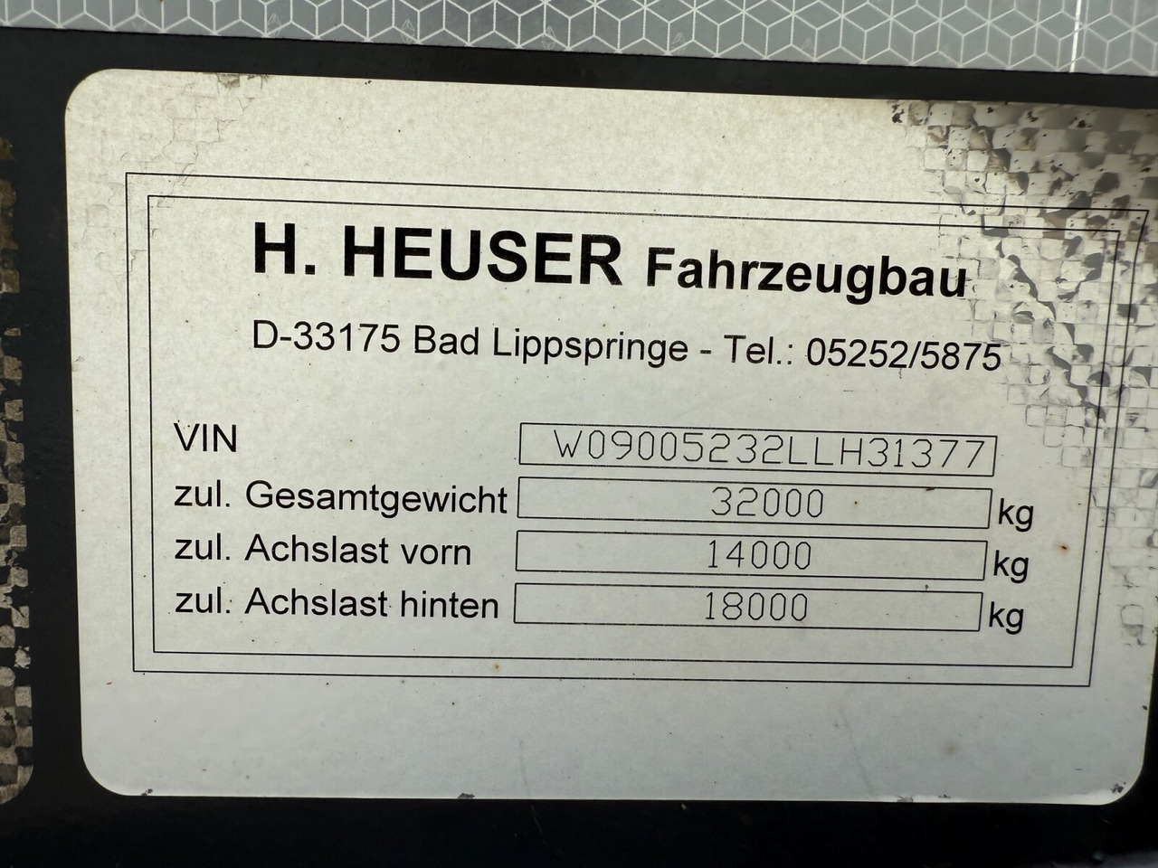 2A-SA Kippauflieger ca. 24m³ HEUSER 2A-SA Kippauflieger ca. 24m³ - Auflieger: das Bild 2 2A-SA Kippauflieger ca. 24m³ HEUSER 2A-SA Kippauflieger ca. 24m³ - Auflieger: das Bild 2