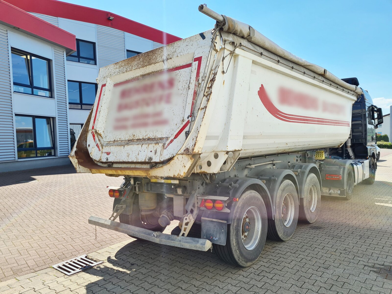 Auflieger Schmitz Cargobull SKI 24 SL 7.2 SKI 24 SL 7.2, Stahlmulde ca. 24m³, Liftachse: das Bild 6