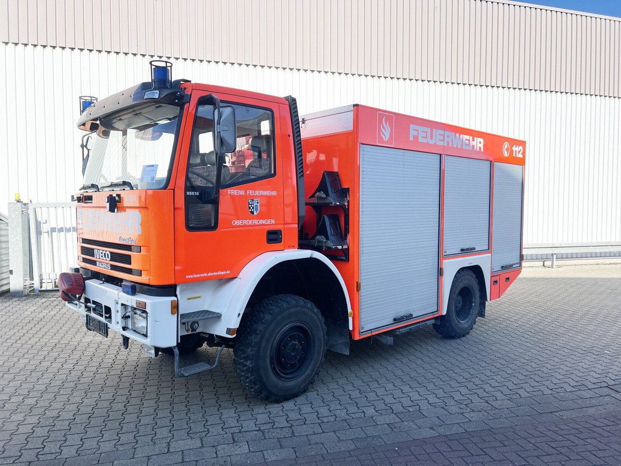 FF 95 E 18 WR 4x4 FF 95 E 18 WR 4x4, RW1, EuroFire - Feuerwehrfahrzeug: das Bild 1 FF 95 E 18 WR 4x4 FF 95 E 18 WR 4x4, RW1, EuroFire - Feuerwehrfahrzeug: das Bild 1