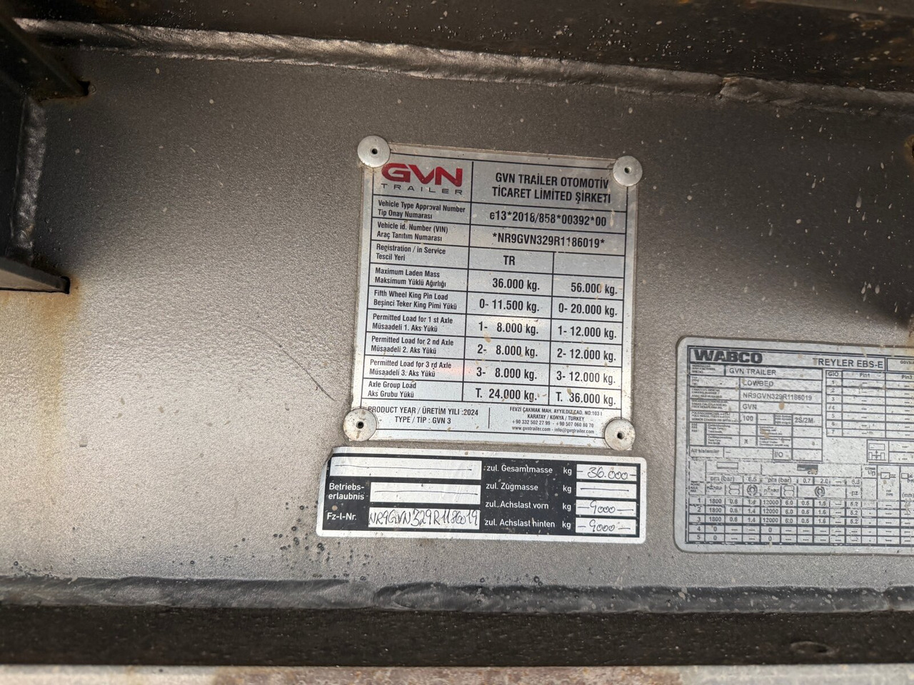 GVN Trailer 329 GVN Trailer 329, Liftachse, Verbr. auf 3m, hydr. Rampen - Tieflader Auflieger: das Bild 3 GVN Trailer 329 GVN Trailer 329, Liftachse, Verbr. auf 3m, hydr. Rampen - Tieflader Auflieger: das Bild 3