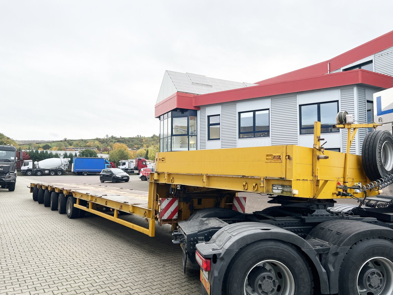 Tieflader Auflieger Für die Beförderung von schwere Technik Goldhofer STZ-L6-62/80 STZ-L6-62/80, 5x Lenkachse: das Bild 11