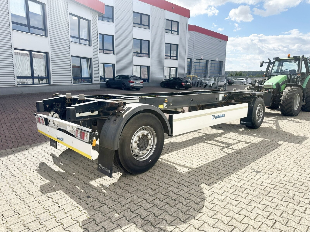 Container/ Wechselfahrgestell Anhänger Krone AZW 18 AZW 18: das Bild 7 Container/ Wechselfahrgestell Anhänger Krone AZW 18 AZW 18: das Bild 7