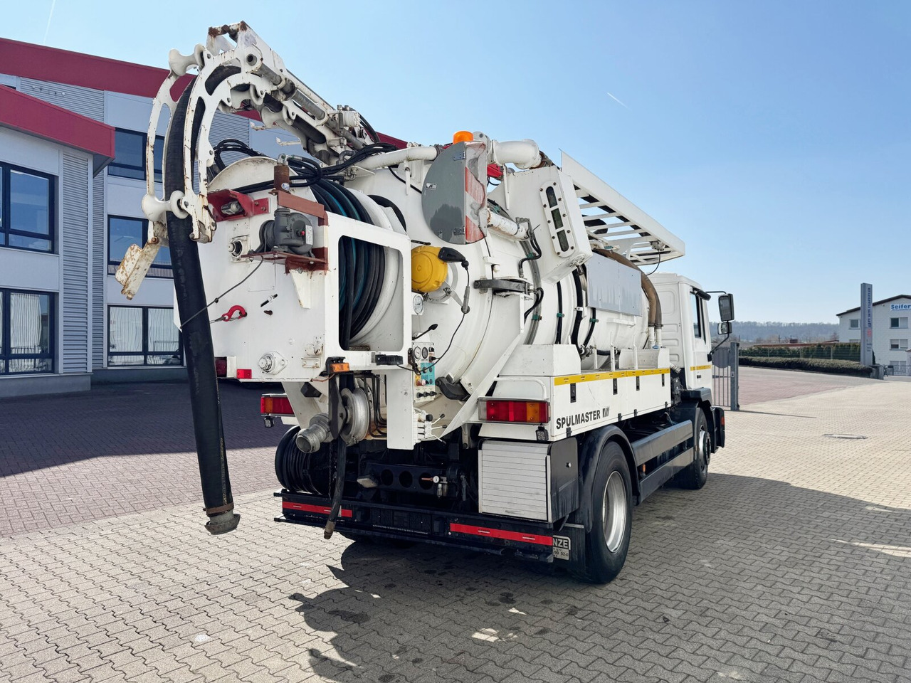 LKW MAN TGM 18.284 4x2 BL TGM 18.284 4x2 BL, Assmann Saug- und Spülwagen 9m³: das Bild 11
