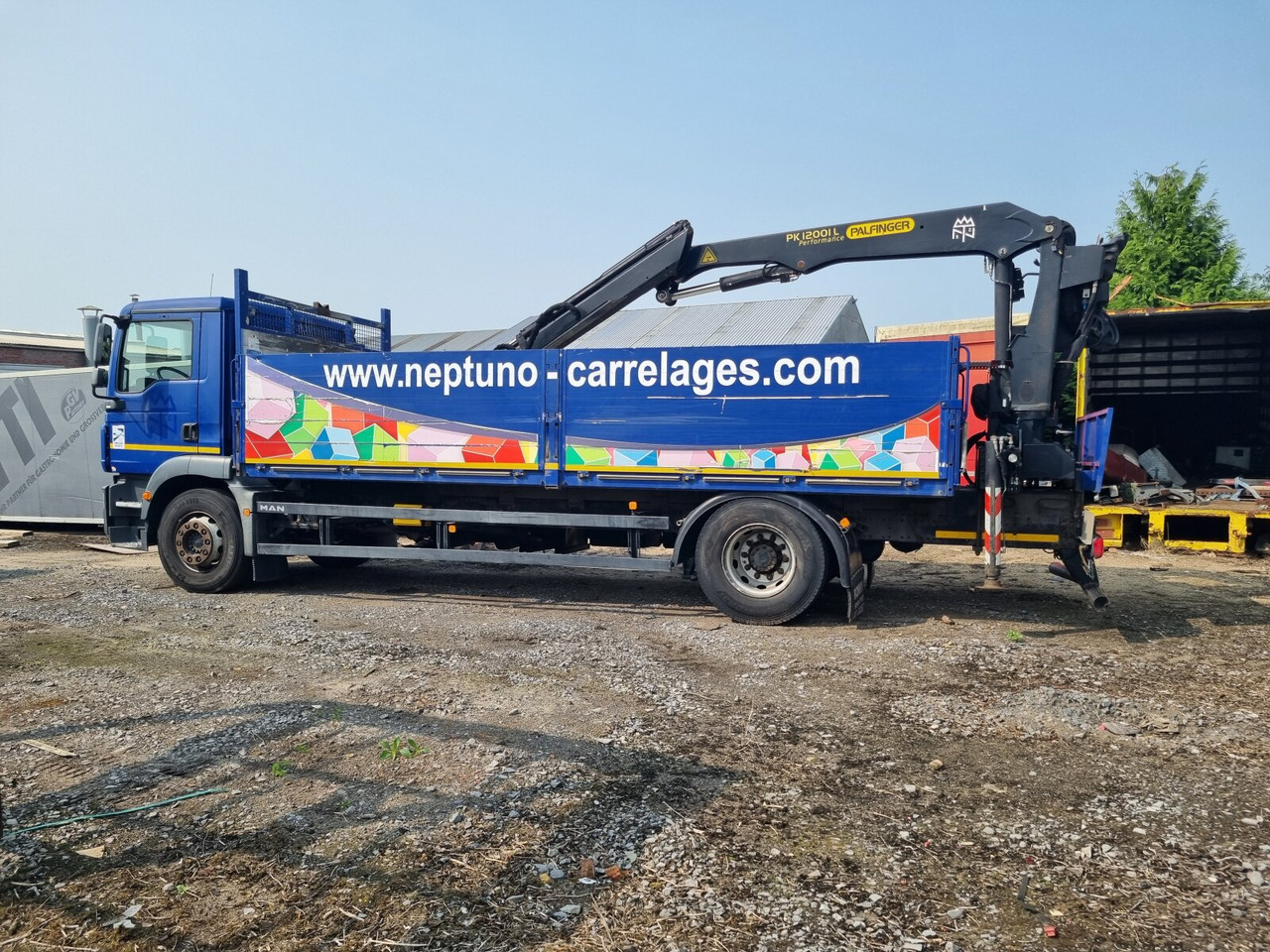 MAN TGM MAN TGM 4x2 - LKW, Autokran: das Bild 1 MAN TGM MAN TGM 4x2 - LKW, Autokran: das Bild 1