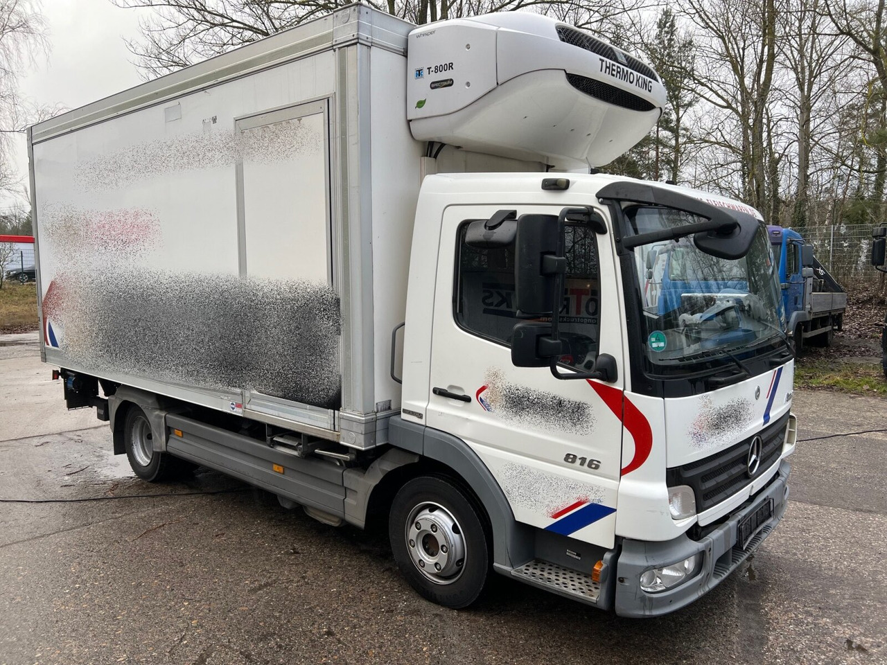 LKW Mercedes-Benz Atego 816 L 4x2 Atego 816 L 4x2, Kühlkoffer, ThermoKing, Trennwand, LBW MBB: das Bild 6
