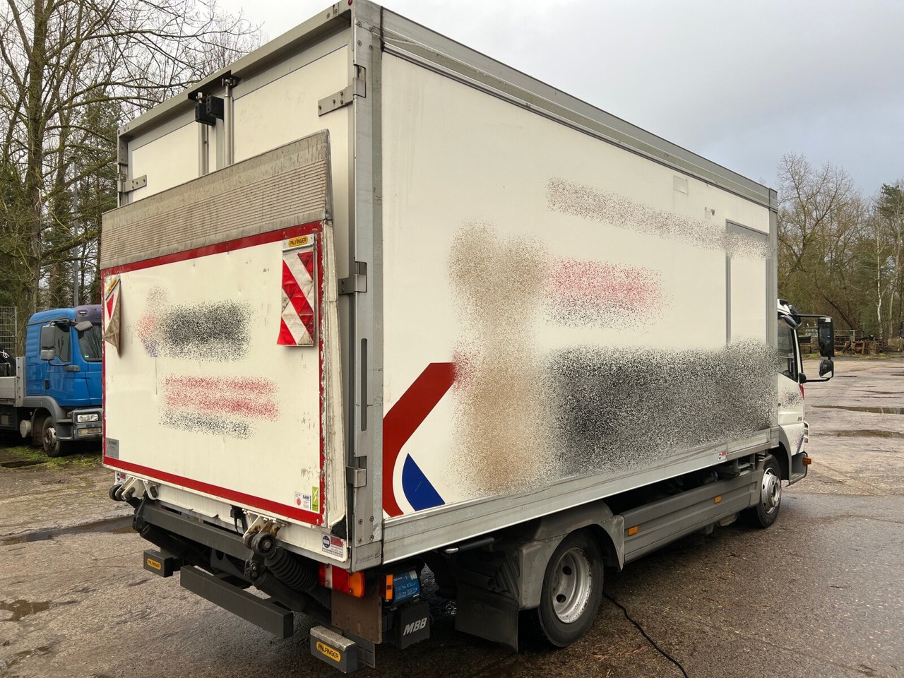 LKW Mercedes-Benz Atego 816 L 4x2 Atego 816 L 4x2, Kühlkoffer, ThermoKing, Trennwand, LBW MBB: das Bild 7