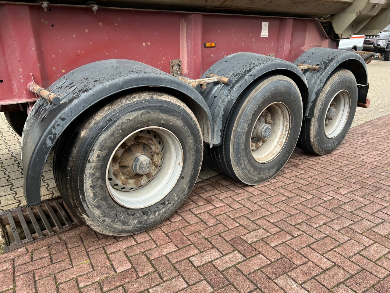 Kipper Auflieger Langendorf SKS-HS 24/28 SKS-HS 24/28, Stahlmulde ca. 24m³, Liftachse: das Bild 9