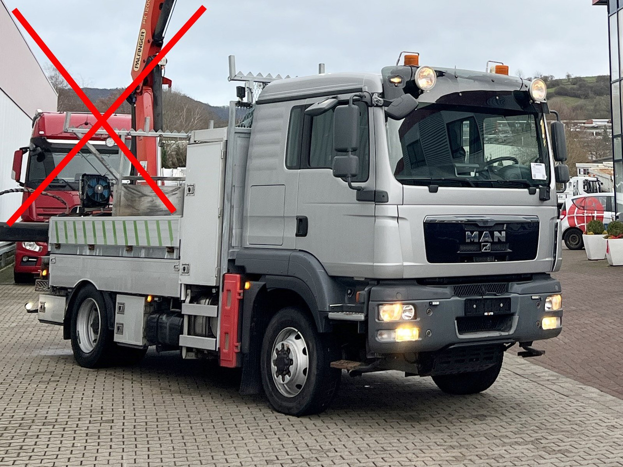 Pritsche LKW MAN TGM 13/15.290 4X4 BL TGM 13/15.290 4X4 BL, Seilwinde: das Bild 7